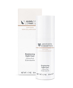 Janssen Cosmetics Fair Skin Brightening Night Care - Осветляющий ночной крем 50 мл
